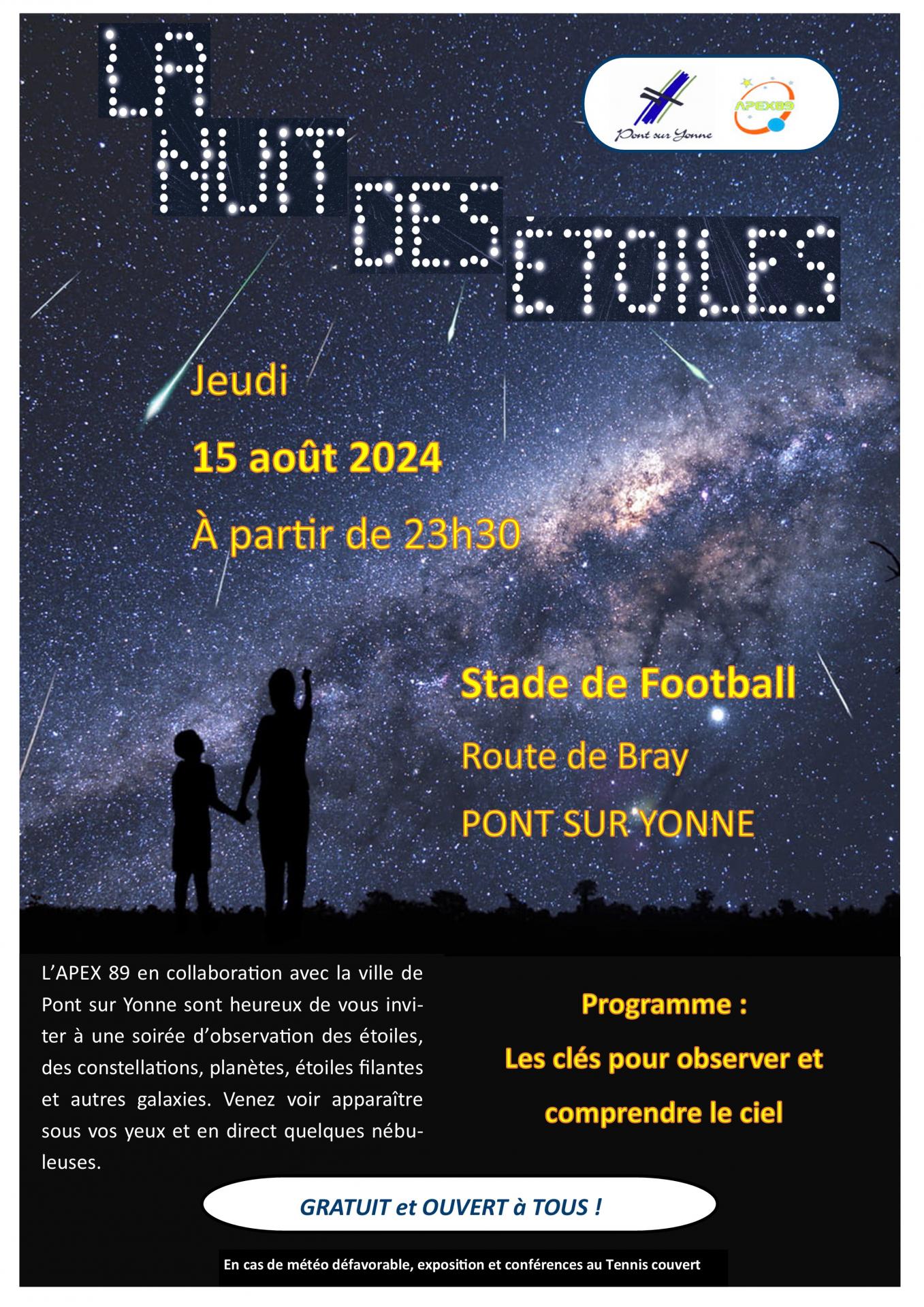 la nuit des étoile