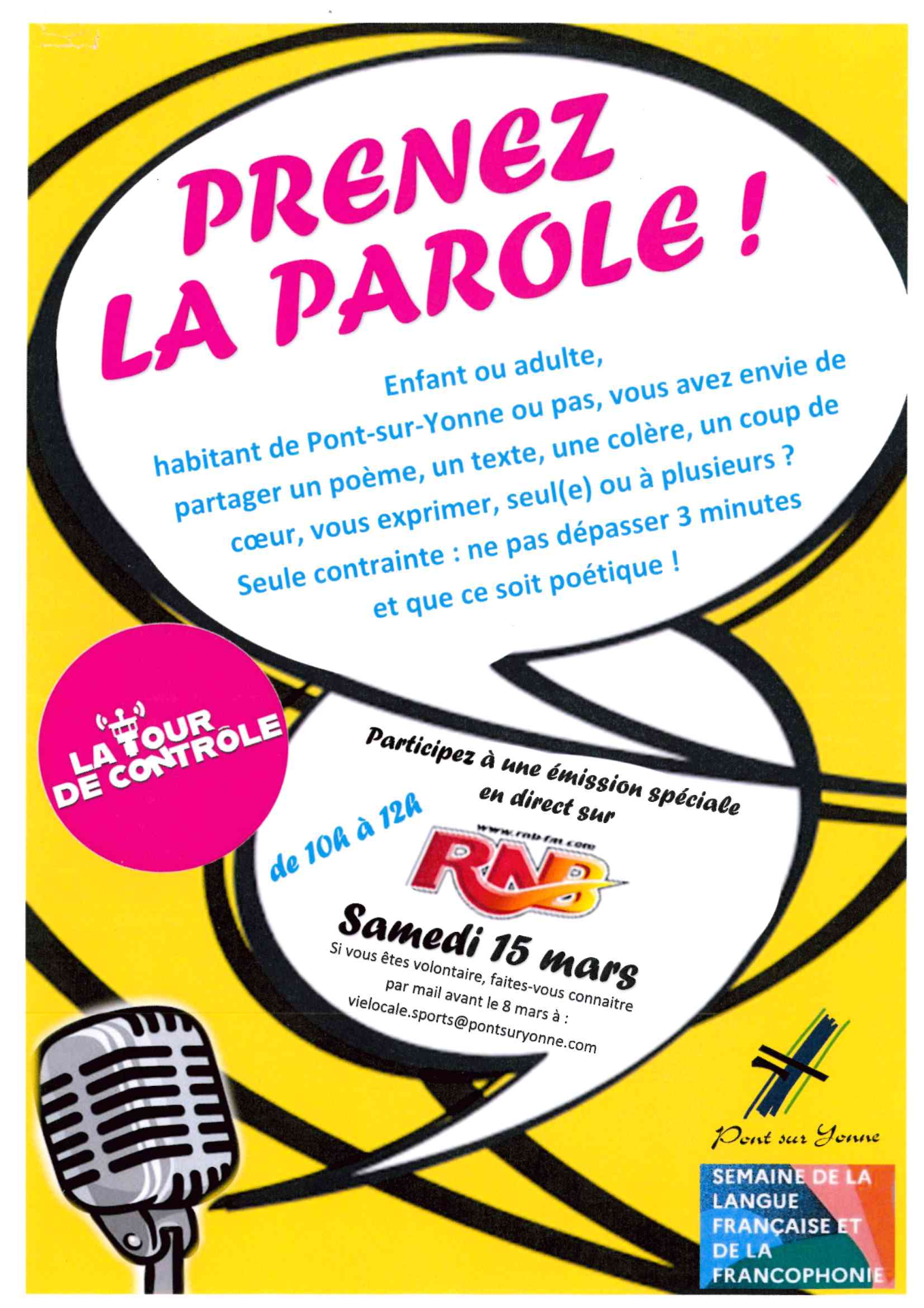 prenez la parole